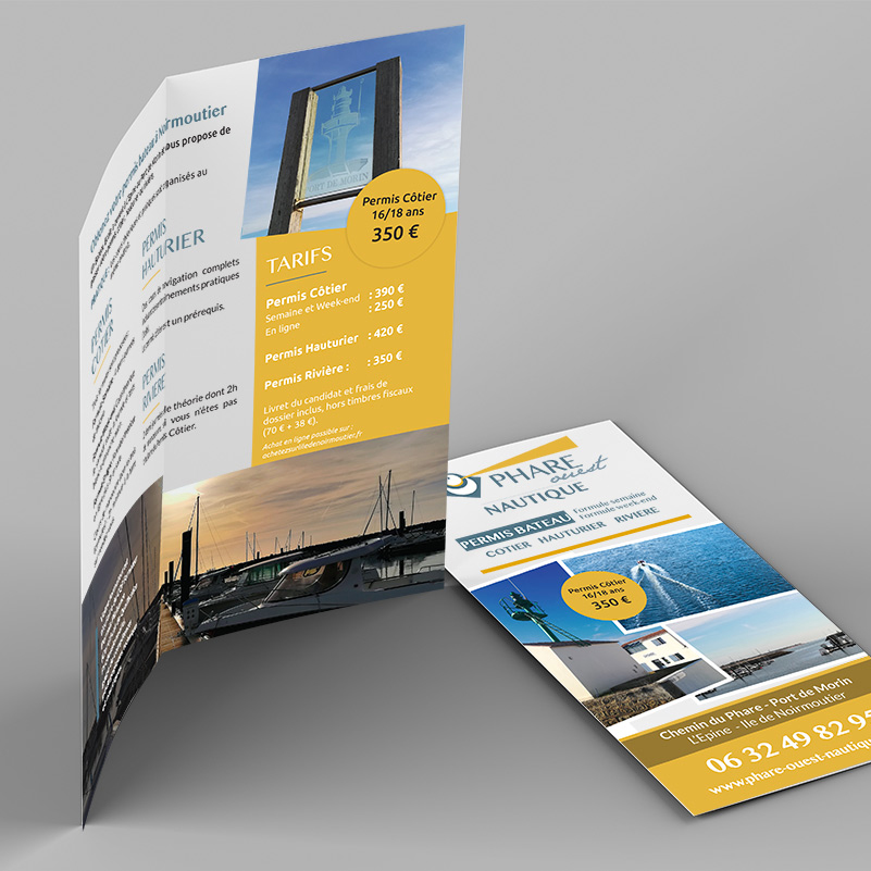 Flyer de présentation - Phare Ouest Nautique