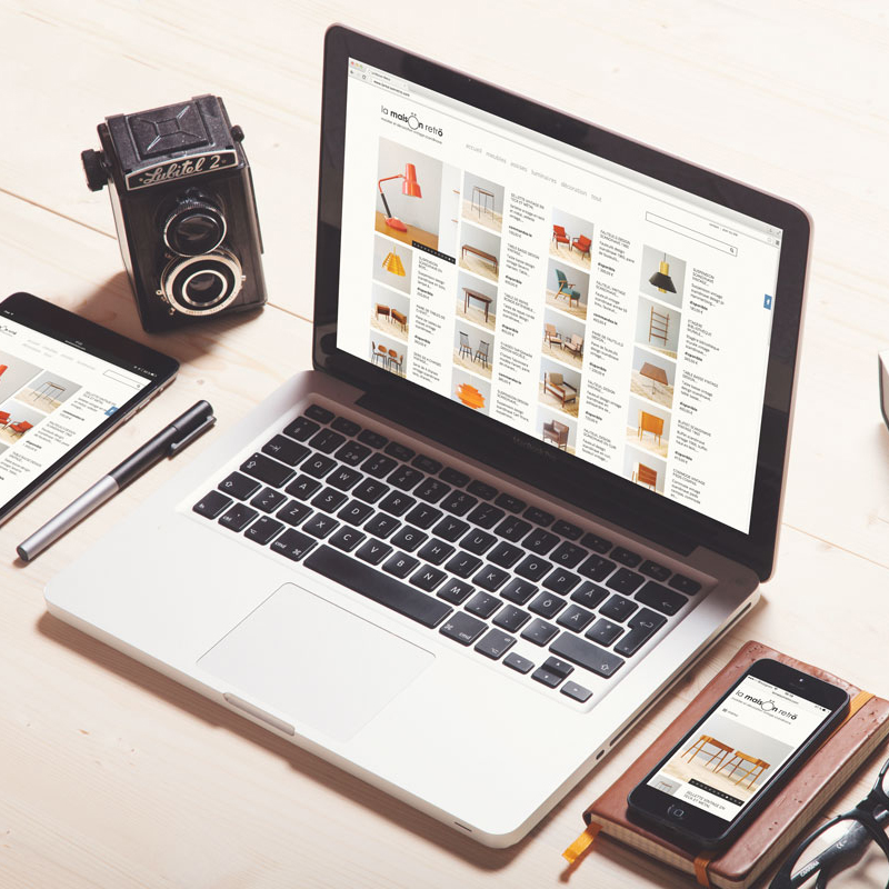 Site E-commerce - Maison Retro