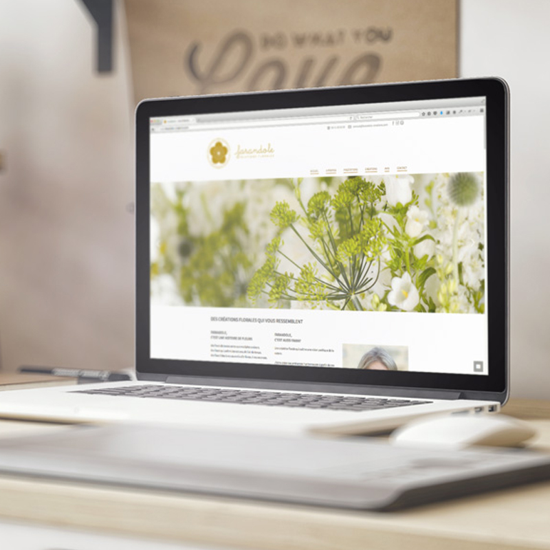 SIte Internet - Fleuriste Site